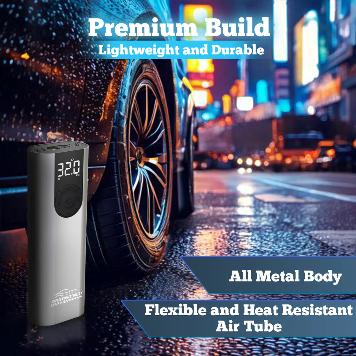 Rodorcar™ Smart Tire Inflator Pro