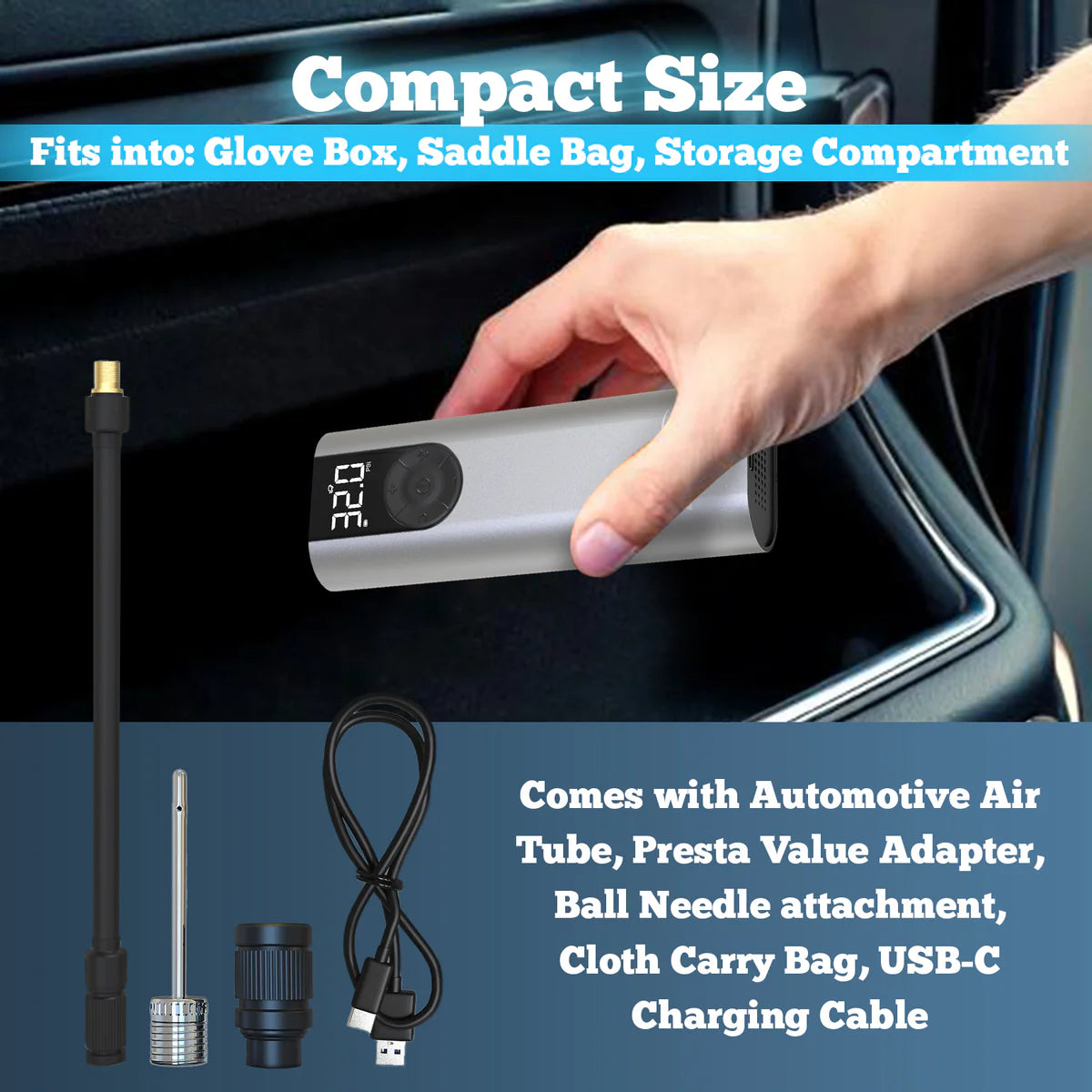 Rodorcar™ Smart Tire Inflator Pro